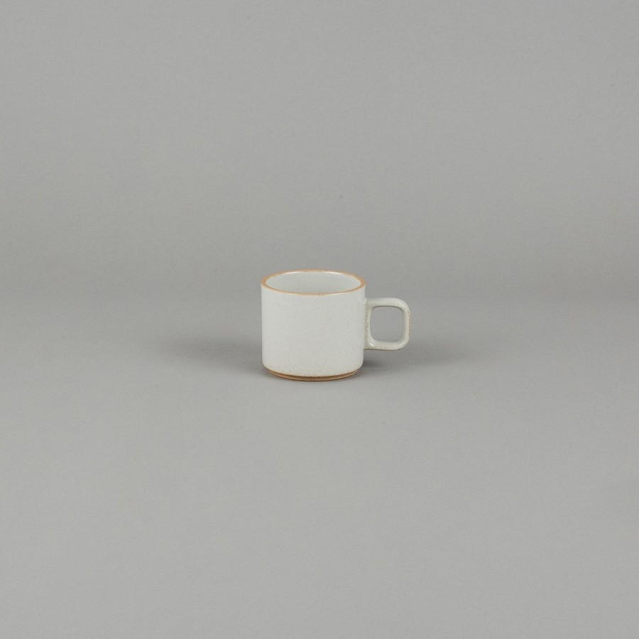 SAIKAI (Hasami) Hpm019 - Mug Gloss Gray Small O 3.3/8" | Mug